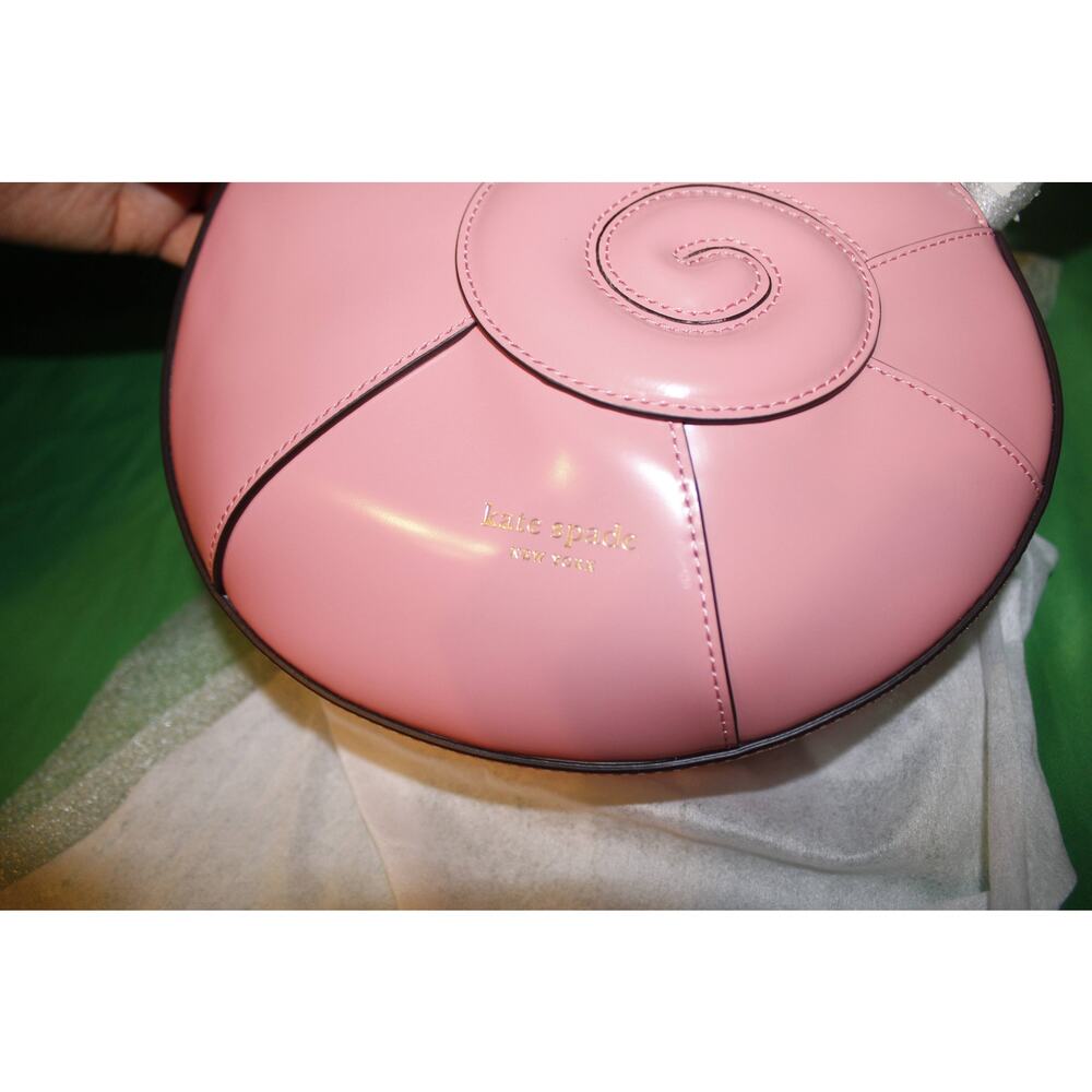 Kate Spade What the Shell Nautilus Shoulder Bag – NWT – Salmon Pink – Rare - Picture 16 of 16